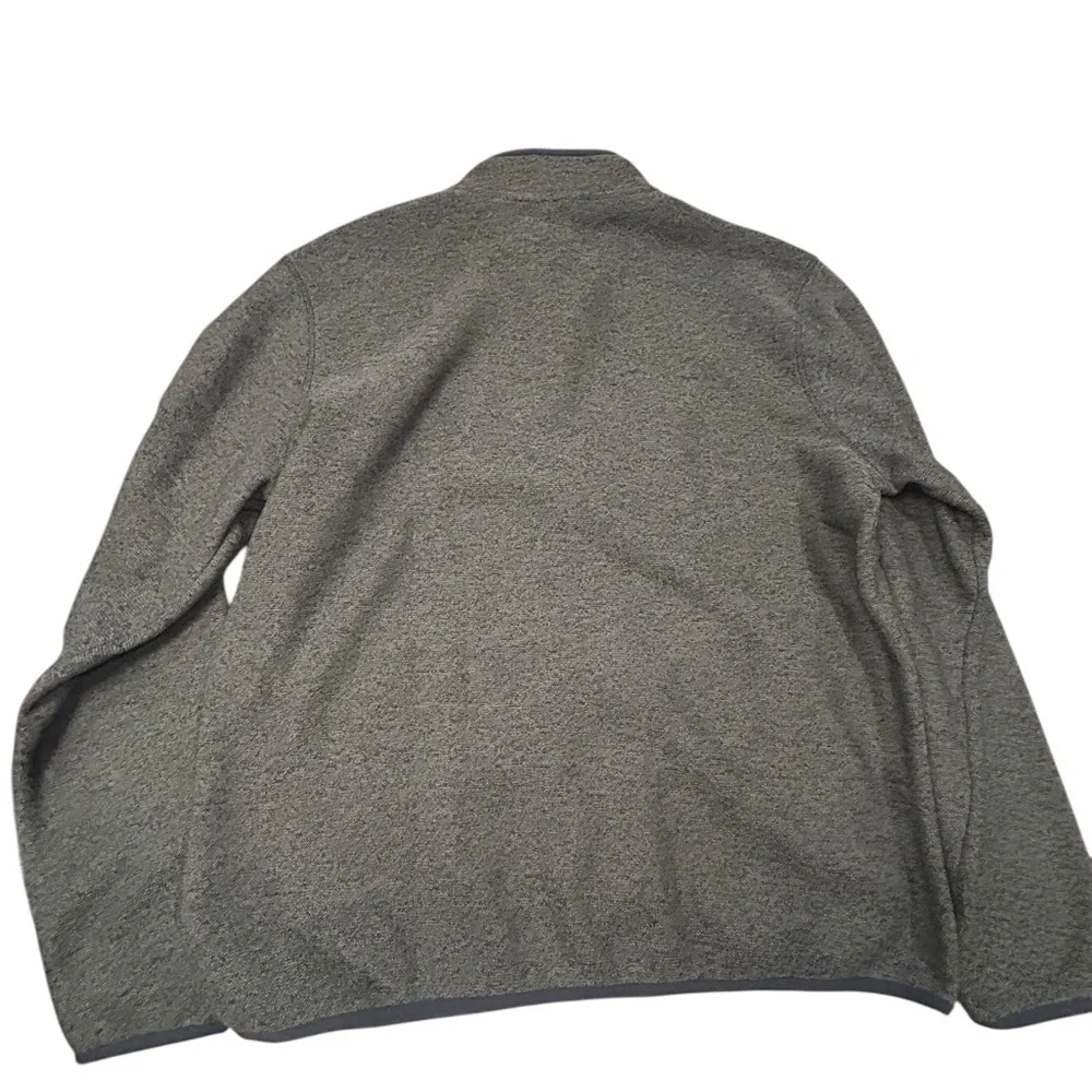 Eddie Bauer Blue and Gray Button-Up Pullover L NWT - Picture 3 of 7